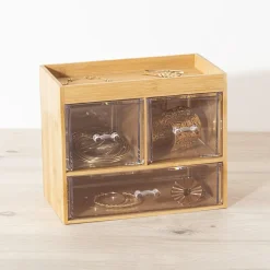 Organizer Selena Bambou z 3 przegrodami