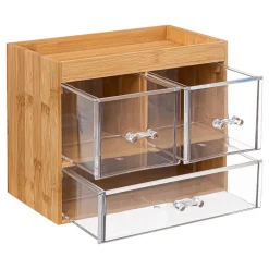 Organizer Selena Bambou z 3 przegrodami