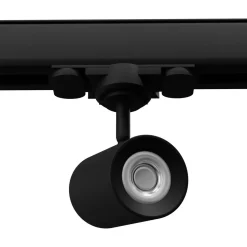 OSSI czarny GU10 3000K 7W 540lm