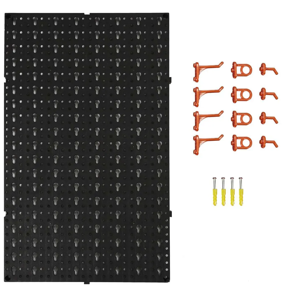 Panel ścienny do przechowywania narzędzi 16 elementów