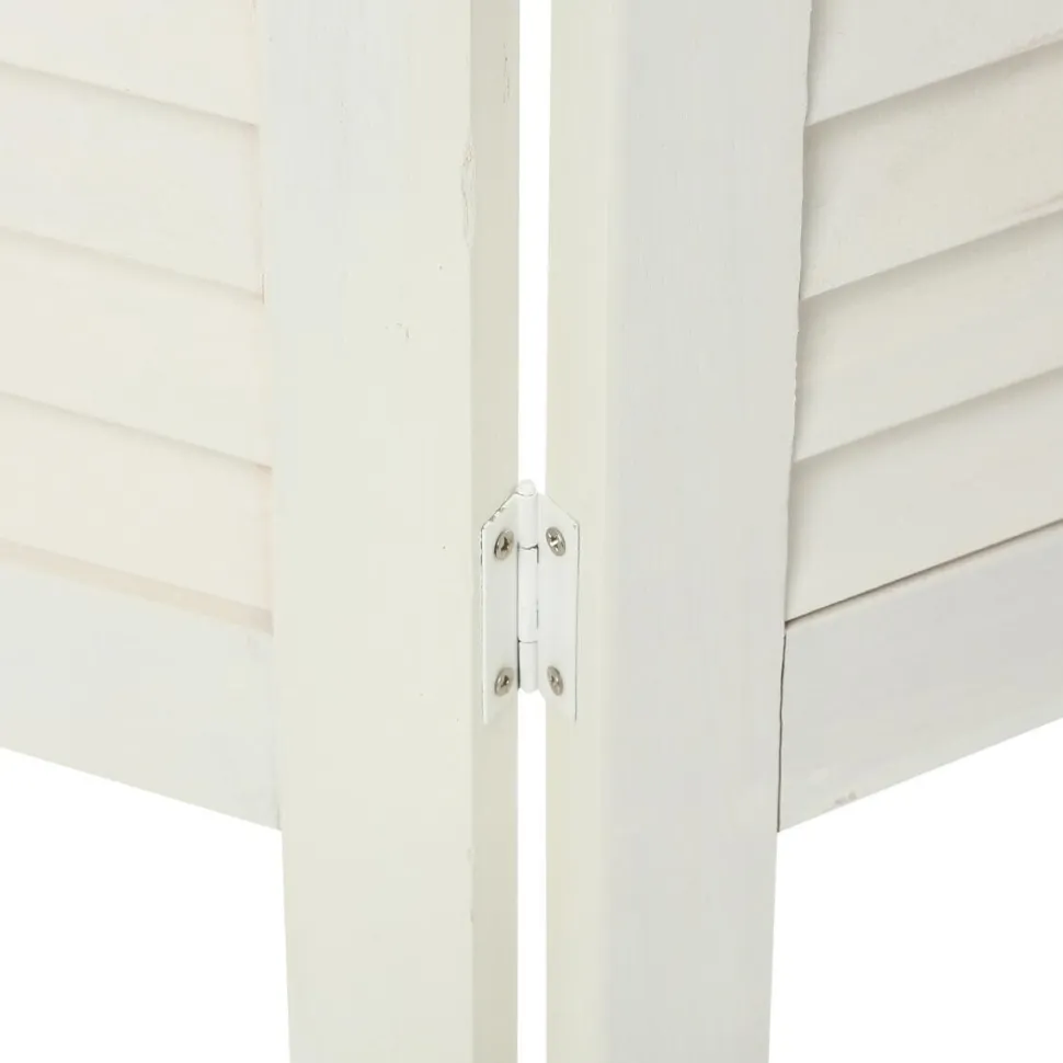 Parawan Camila drewniany biały