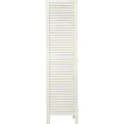 Parawan Camila drewniany biały