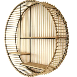 Półka Bali boho okrągła wisząca