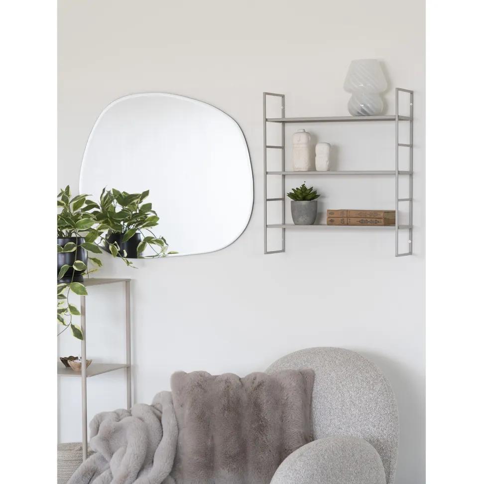 Półka Beja 3 poziomy szara