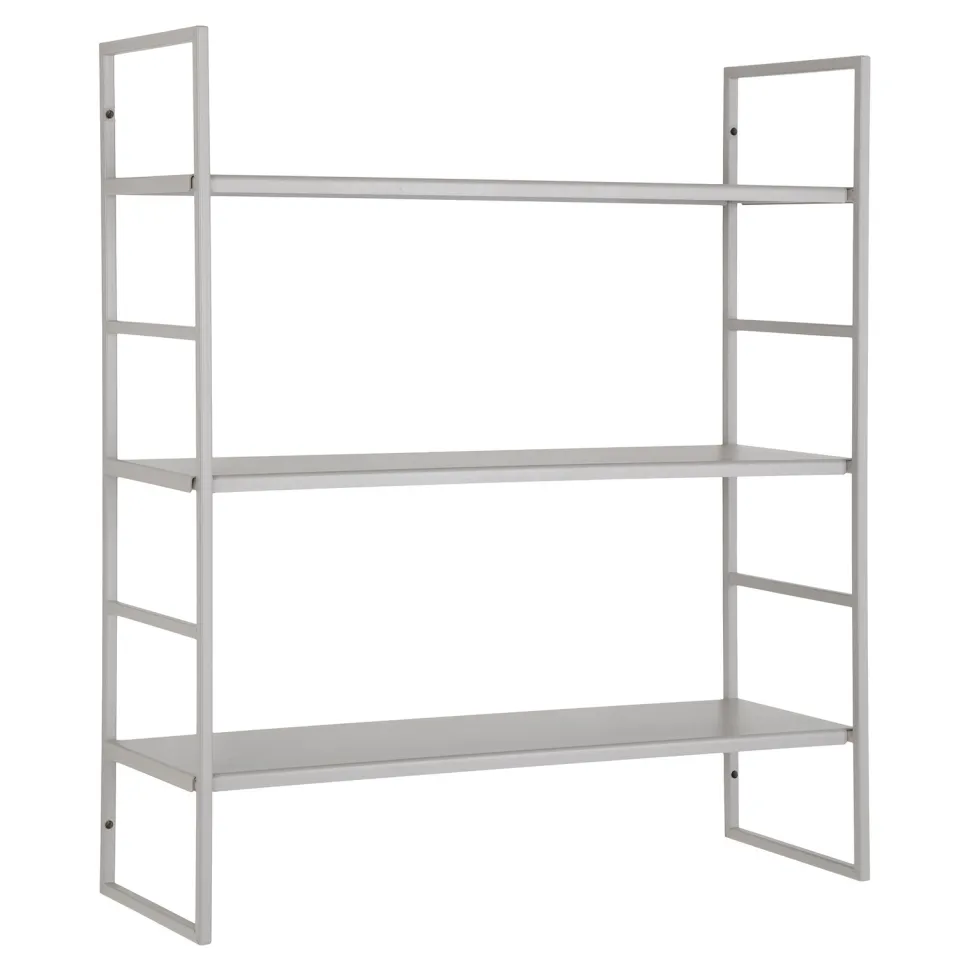 Półka Beja 3 poziomy szara