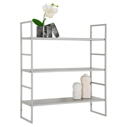 Półka Beja 3 poziomy szara