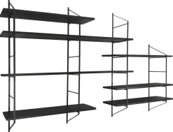 Półka Belfast 4 black