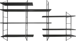 Półka Belfast 4 black