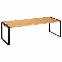 Półka Blackwood naturalna/czarna