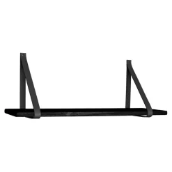 Półka ścienna Forno 120cm czarna