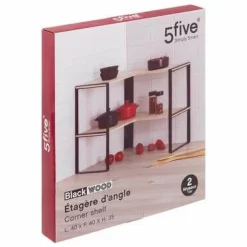 Półka narożna Blackwood 2-poziomowa