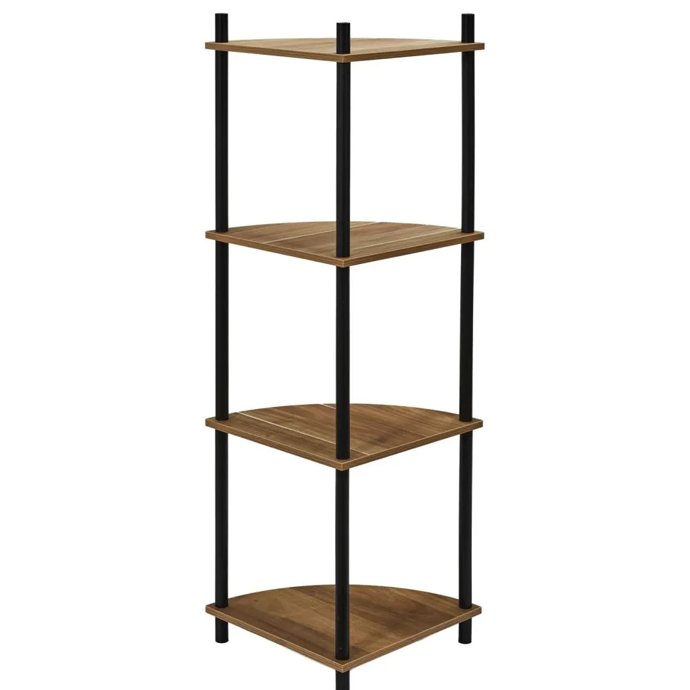 Półka narożna 4-poziomowa Akacja