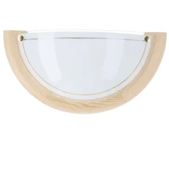 Plafon 1030 1/2 drewno standard 1x60W E27 sosna