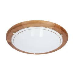 Plafon 1030 plaf 40 drewno standard  2x60W E27 dąb