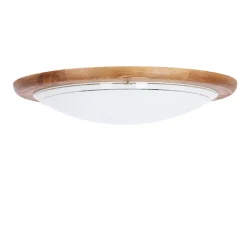 Plafon 1030 plaf 40 drewno standard  2x60W E27 dąb