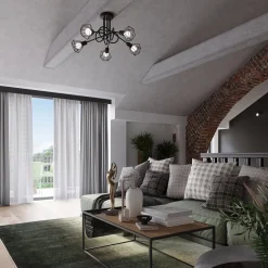 Plafon ARTEMIS 2 czarny