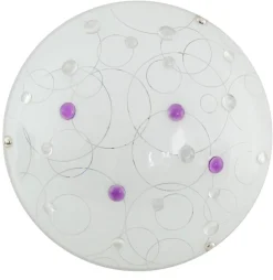 Plafon Astro 30 1x10W LED 6500K  fioletowy