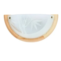 Plafon Bamboo 0,5 drewno standard 1x60w E27 sosna