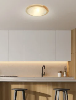 Plafon Bamboo 40 drewno standard 2x60  w E27 sosna