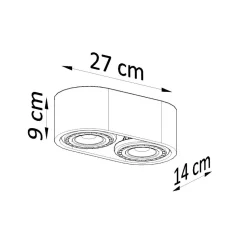 Plafon BASIC 2 beton