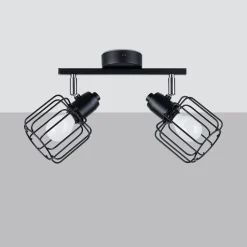 Plafon BELUCI 2 czarny