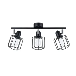 Plafon BELUCI 3 czarny