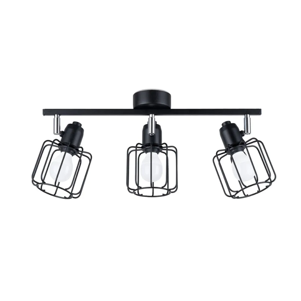 Plafon BELUCI 3 czarny