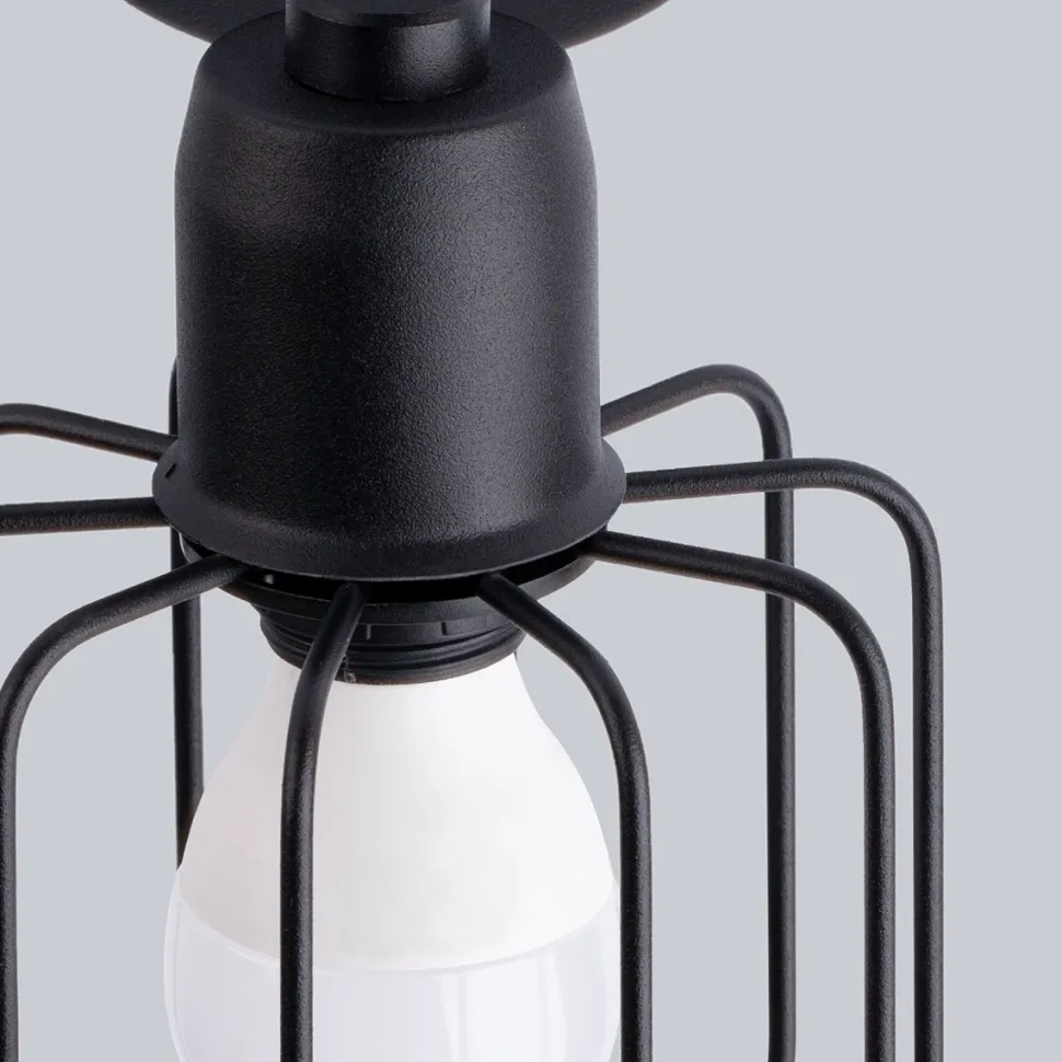 Plafon BELUCI 3 czarny