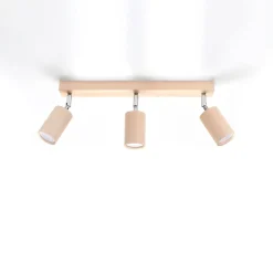 Plafon BERG 3 naturalne drewno