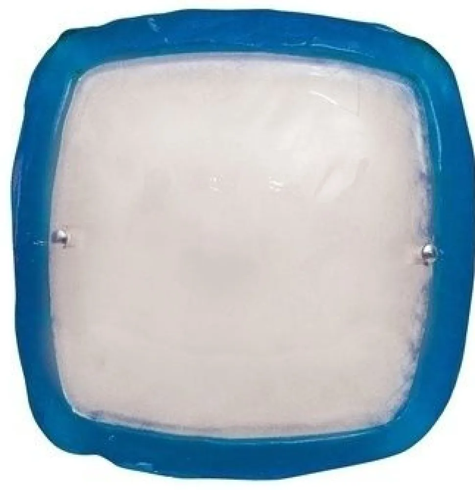 Plafon Borgo plaf 30 niebieski 1x60W E27