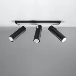 Plafon DIREZIONE 3 czarny