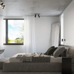 Plafon DIREZIONE 3 czarny