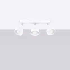 Plafon ELBA 3 biały