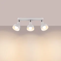 Plafon ELBA 3 biały