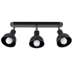 Plafon ELBA 3 czarny