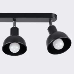 Plafon ELBA 3 czarny