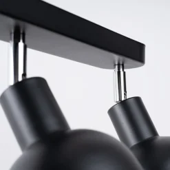 Plafon ELBA 3 czarny