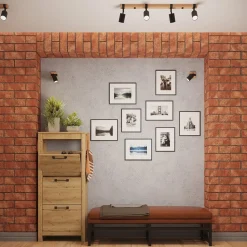 Plafon FAGER 4L czarny