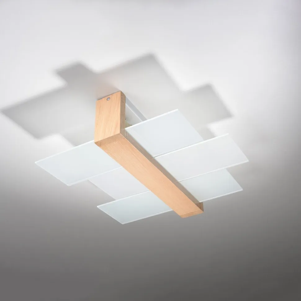 Plafon FENIKS 2 naturalne drewno