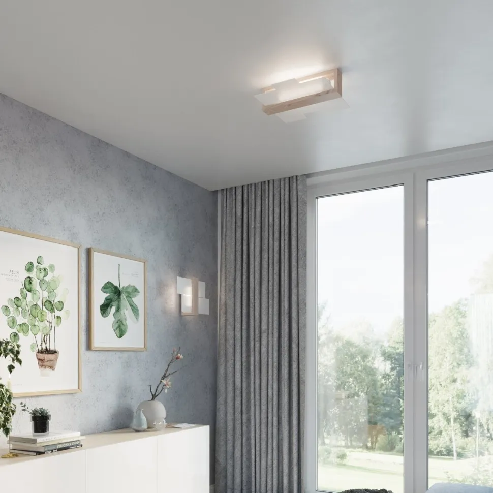 Plafon FENIKS 2 naturalne drewno