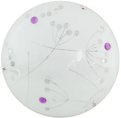 Plafon Floral 30 1x10W LED 3000K fiolet
