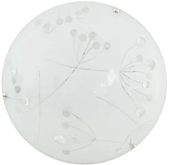 Plafon Floral 30 1x10W LED 6500K  transparentny