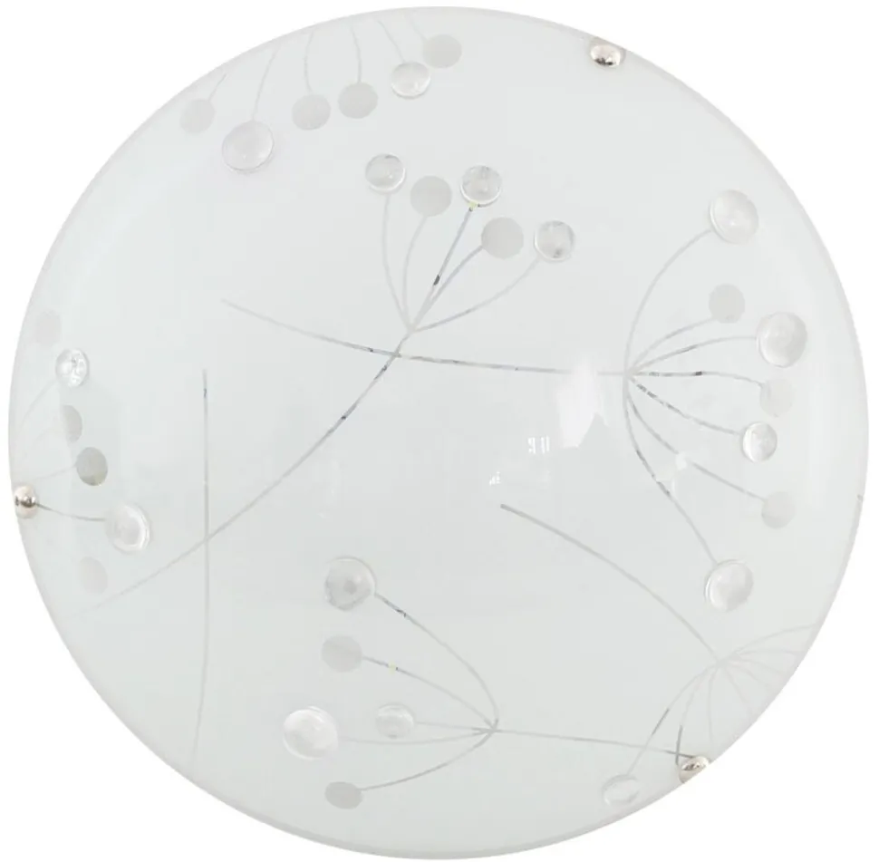 Plafon Floral 30 1x10W LED 6500K transparentny