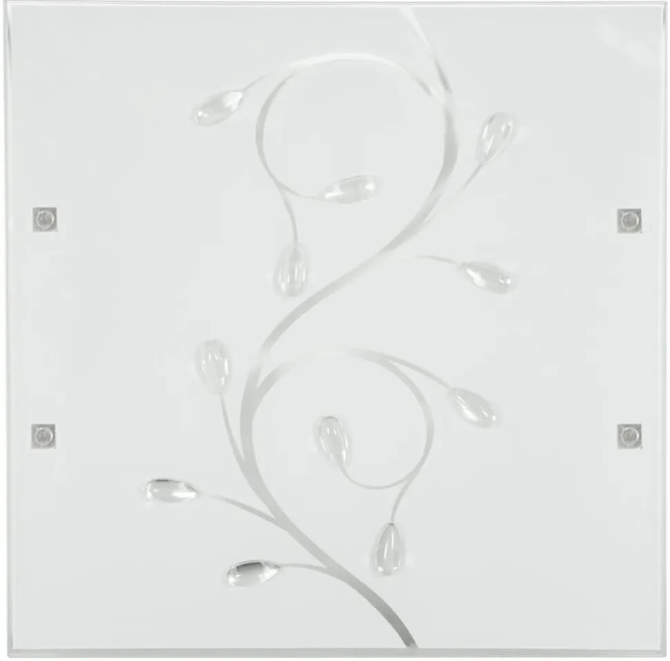 Plafon Fontana 30x30 1x60W E27 kryształki