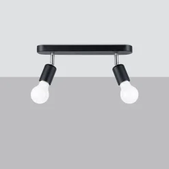 Plafon FORNES 2 czarny