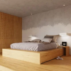 Plafon HORUS 55 biały