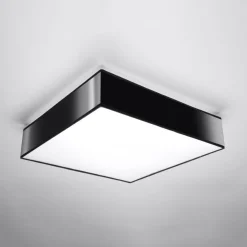 Plafon HORUS 45 czarny