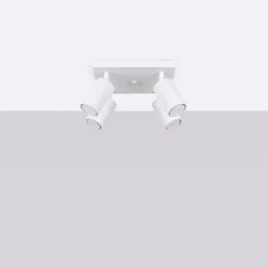 Plafon KARBON 4 biały