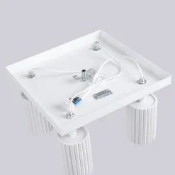 Plafon KARBON 4 biały