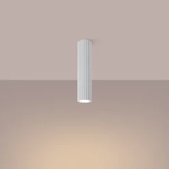 Plafon KARBON 30 biały